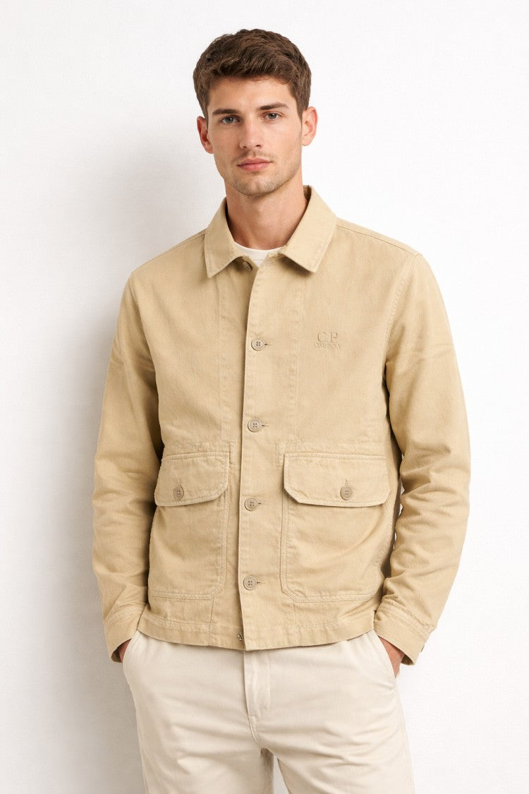 C.P. Company Regular Fit Patch Pocket Coat