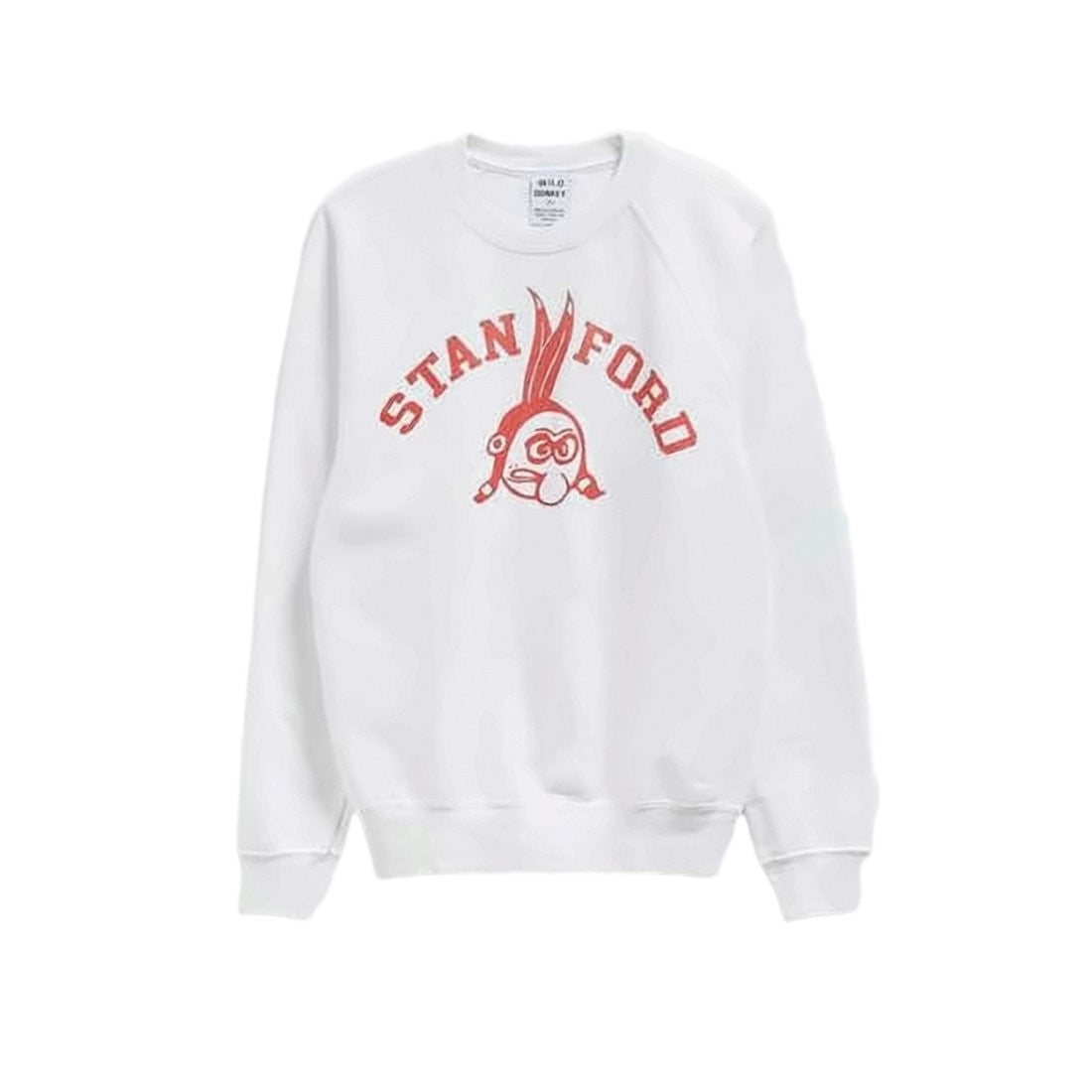 Wild Donkey Long-Sleeve Graphic Print Sweatshirt With Relaxed Fit