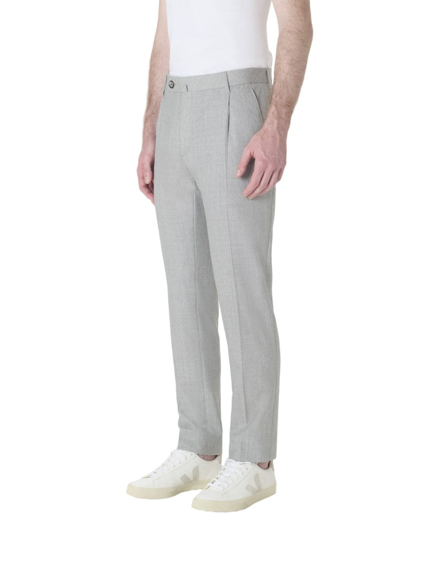 Gta Grey Pantaloni Slim Fit Tailored Pants