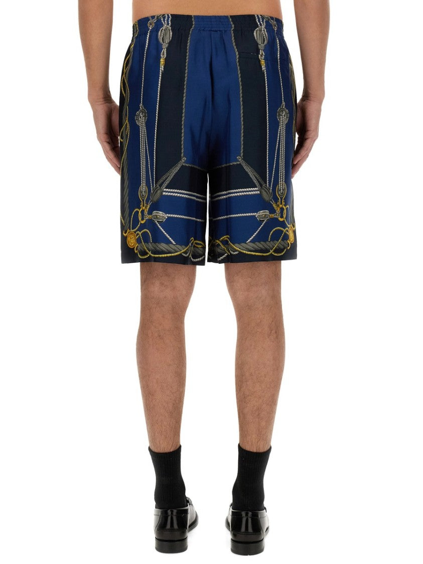 Versace Twill Bermuda Shorts