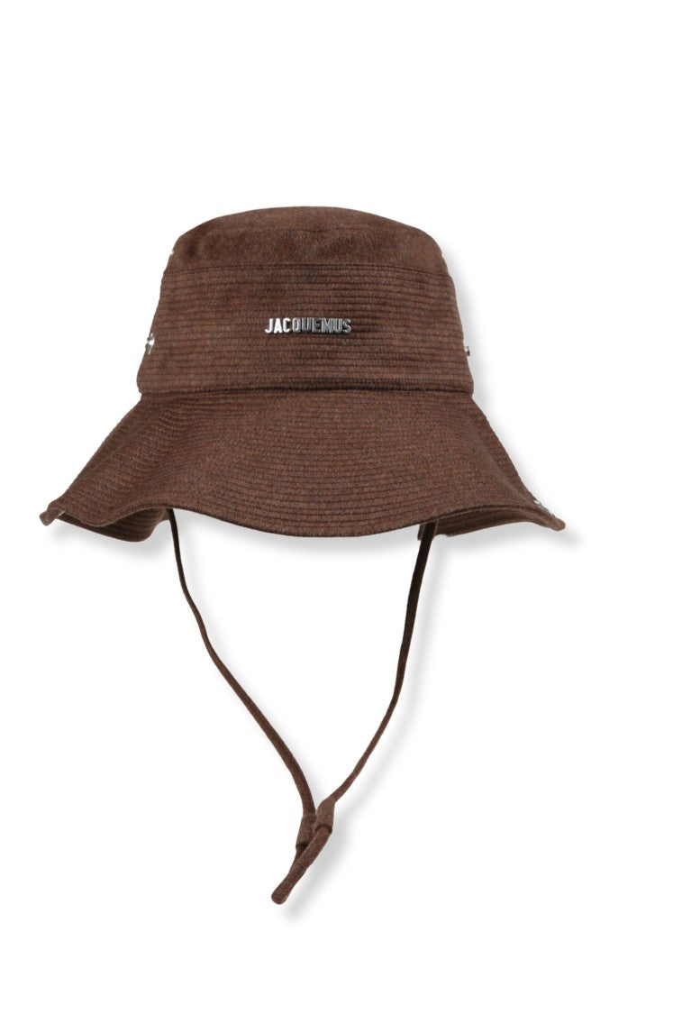 Jacquemus Bucket Hat With Adjustable Chin Cord