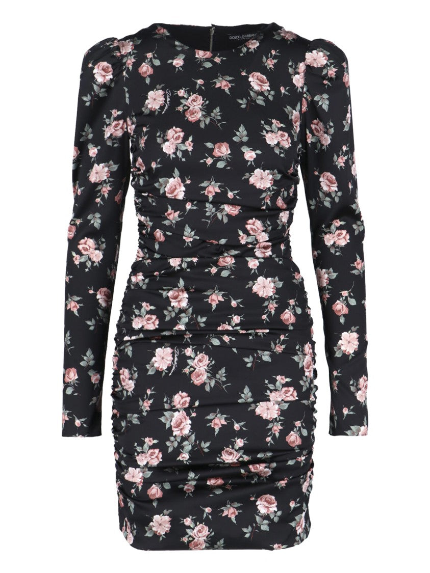 Dolce & Gabbana Classic Black Dress With Timeless Silhouette