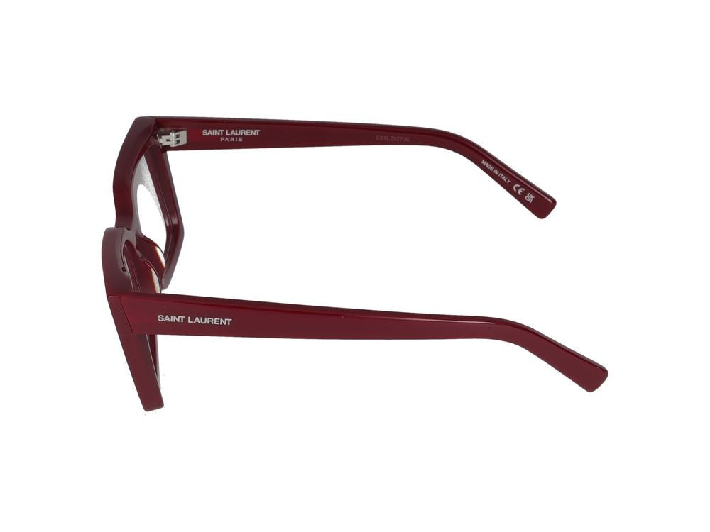 Saint Laurent Eyeglasses Sl 554 005 Burgundy Burgundy Tra 54/17/140