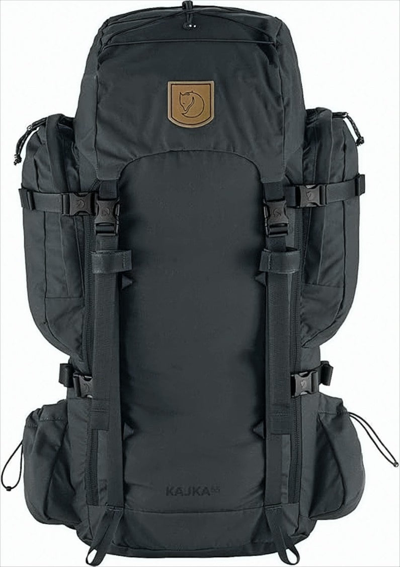 Fjallraven Kanken Large Structured Backpack With Multiple Compartments And Leather Patch Logo