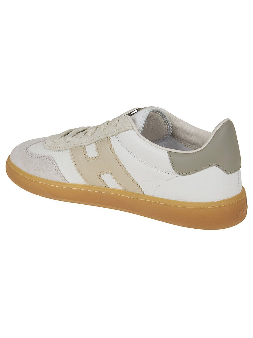 Hogan Amber Sole Design Sneakers With Calf Leather