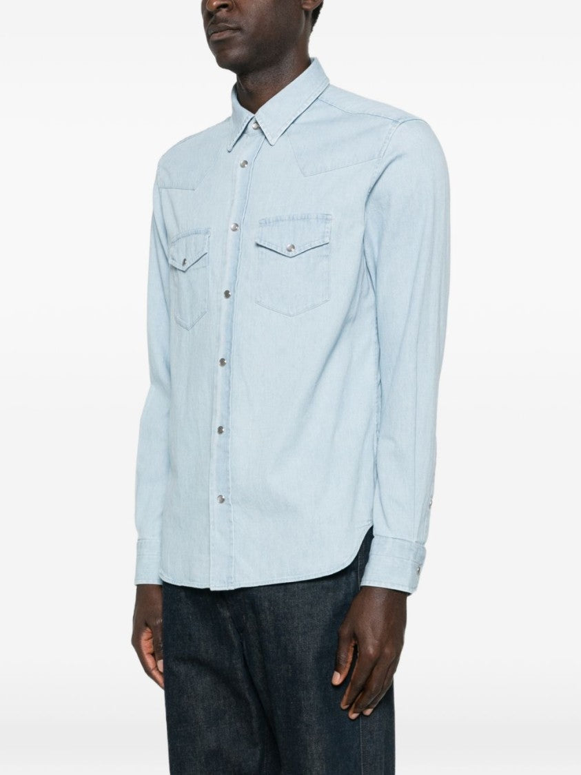 Tom Ford Light Denim Casual Shirt