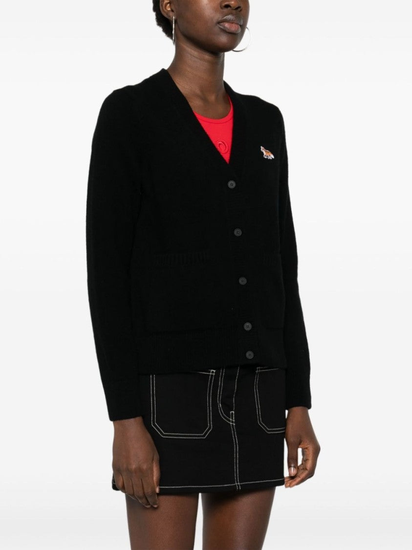 Maison Kitsuné Baby Fox Patch Boxy Cardigan