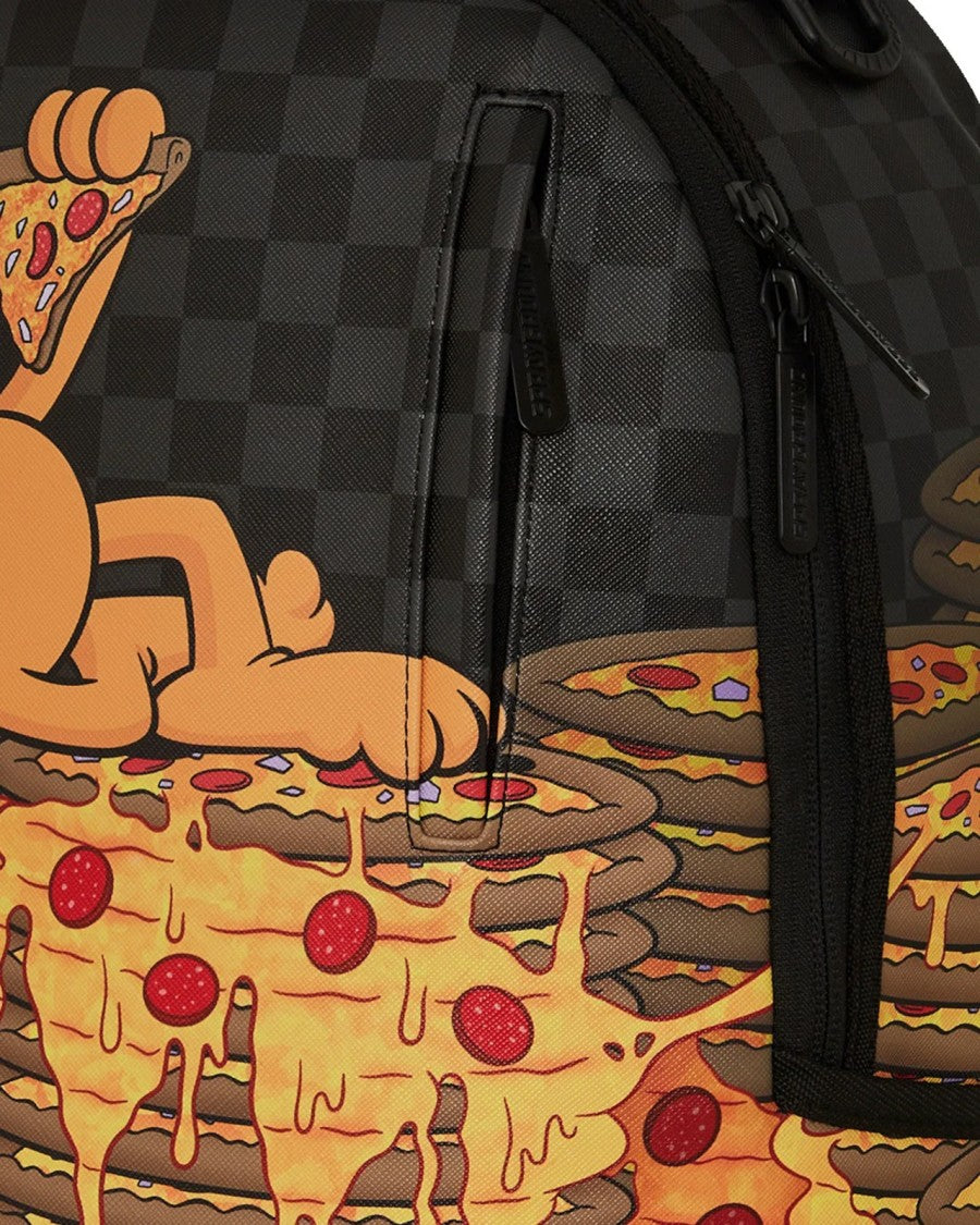 Sprayground Backpack With Playful Cartoon Cat