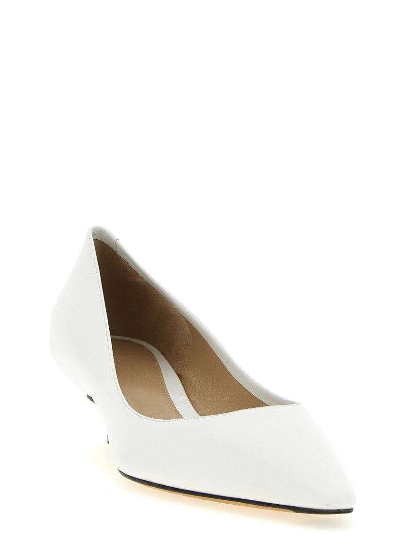 The Row 'Liisa' Lamb Leather Kitten Heel Pumps