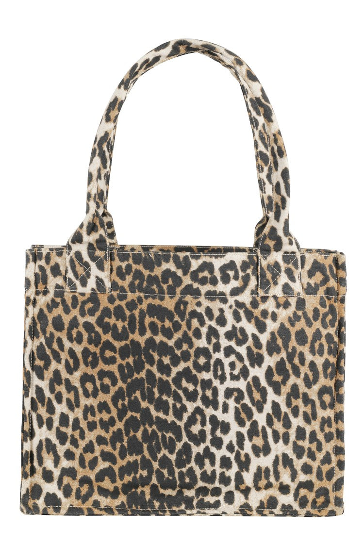 Ganni Pocket Print Large Easy Shopper