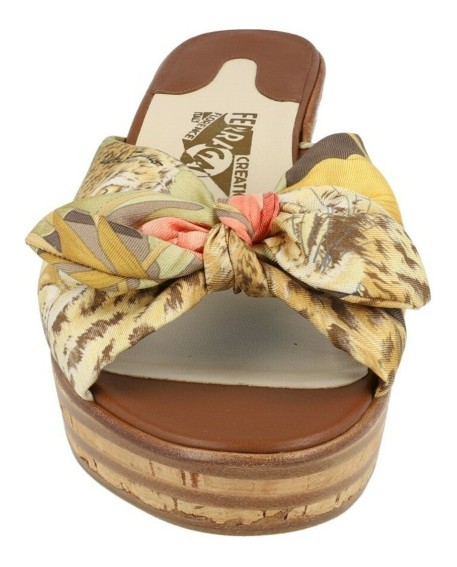 Ferragamo Seta 1994 Archive Limited Edition Wedges
