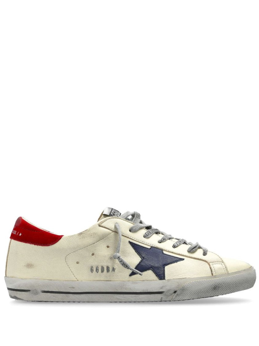 Golden Goose Low-Top Sneakers With Distressed Finish