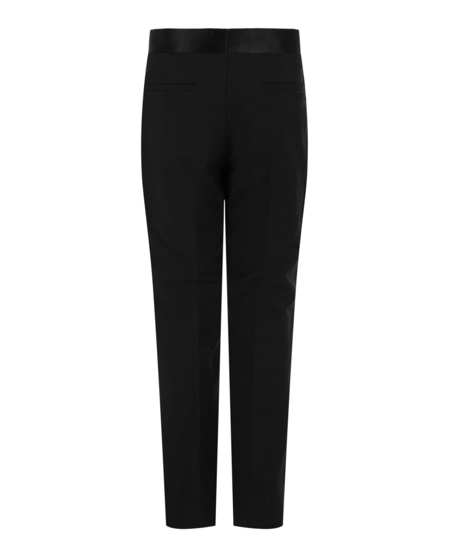Givenchy Classic Fit Trousers With Satin Belt