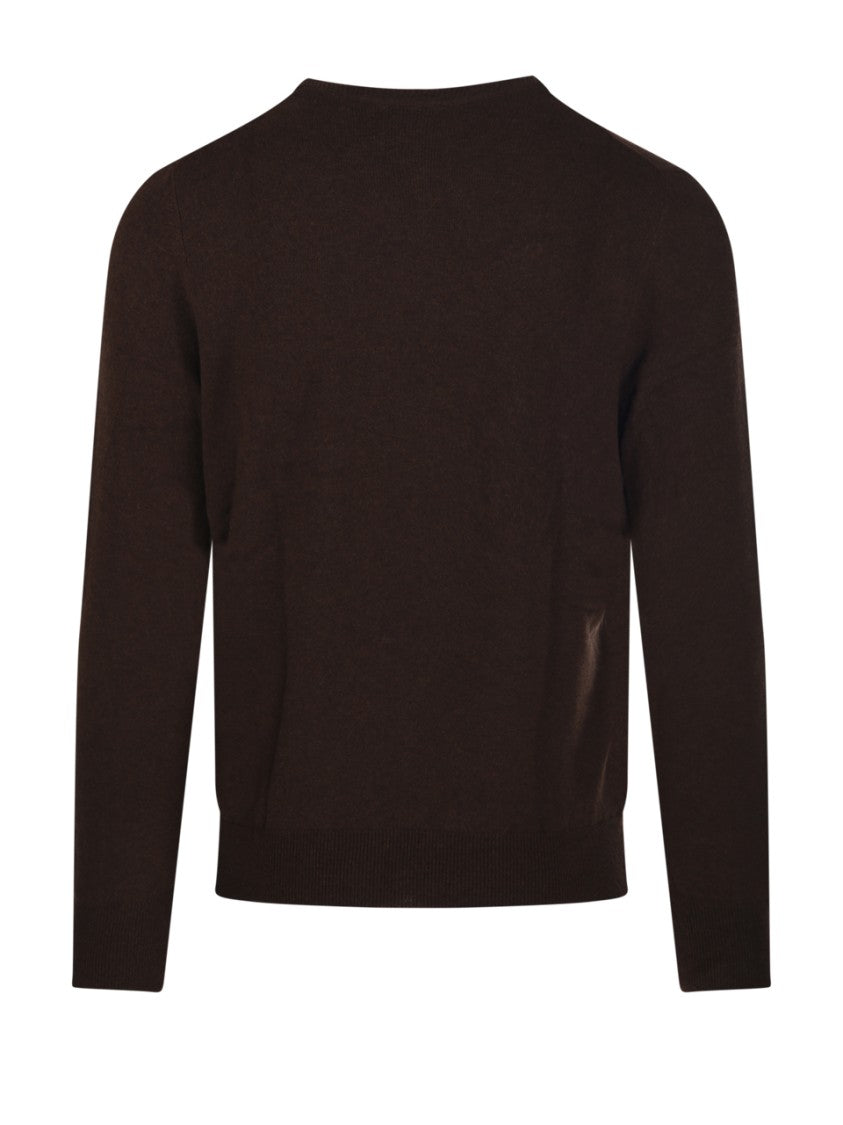 Polo Ralph Lauren Classic Round Neck Sweater In Fine Knit Wool
