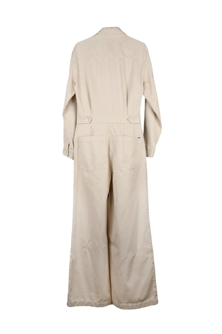 Max Mara Denim Jumpsuit - Beige