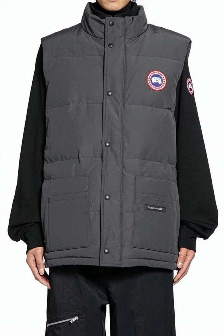 Canada Goose Padded Vest With High Collar