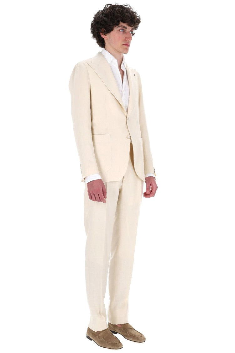 Tagliatore Pino Lerario Pure Linen Suit