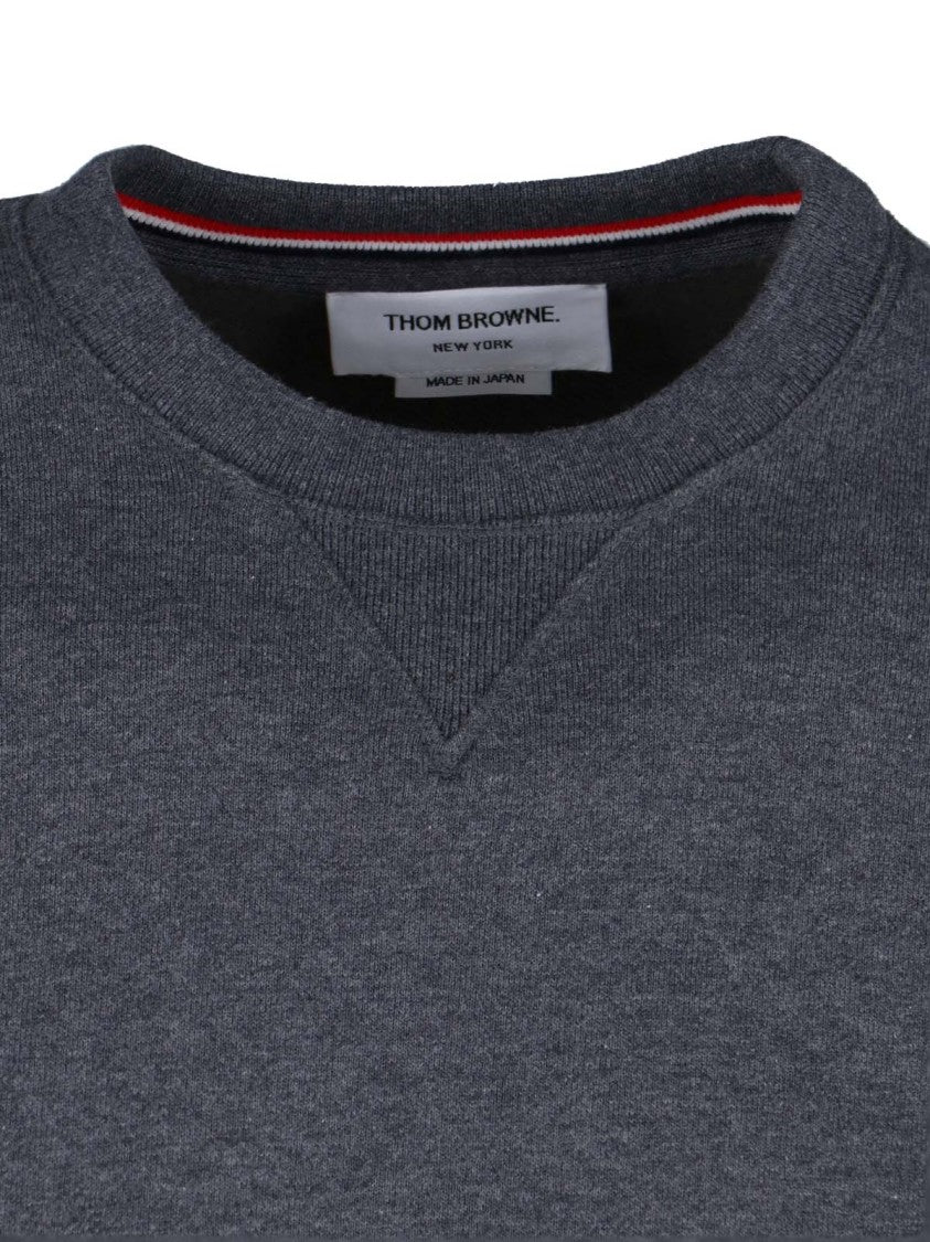 Thom Browne 'Loopback 4-Bar' Sweatshirt – Dark Grey