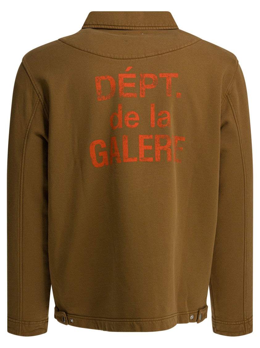 Gallery Dept. Boxy Beige Jacket With Zipper Closure