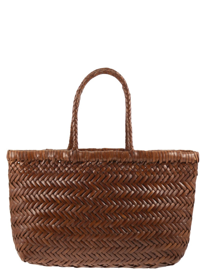 Dragon Gora - Woven Leather Handbag