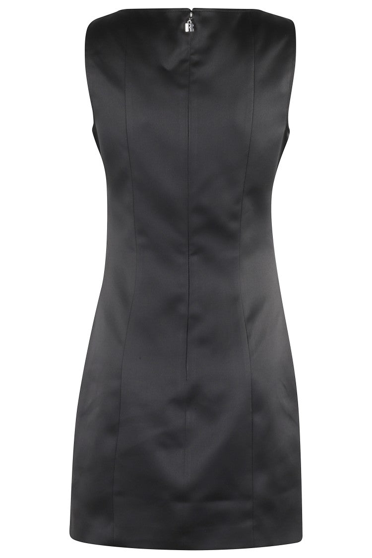 Rotate Satin Flower Dress