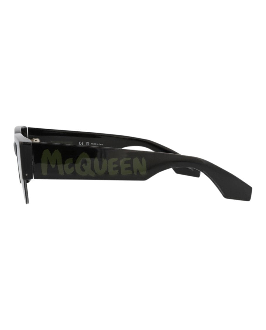 Alexander Mcqueen Square-Frame Recycled Acetate Sunglasses