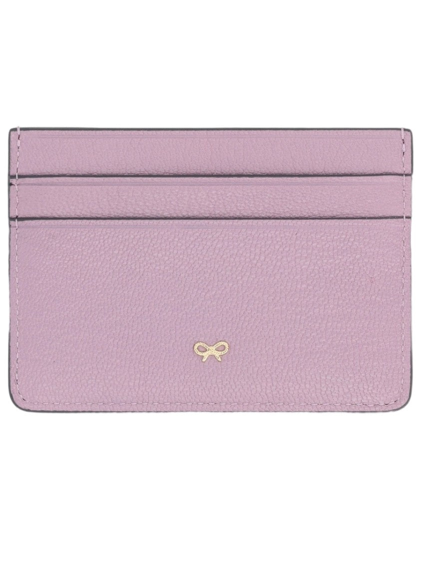 Anya Hindmarch Peeping Eyes Textured Goatskin Card Holder