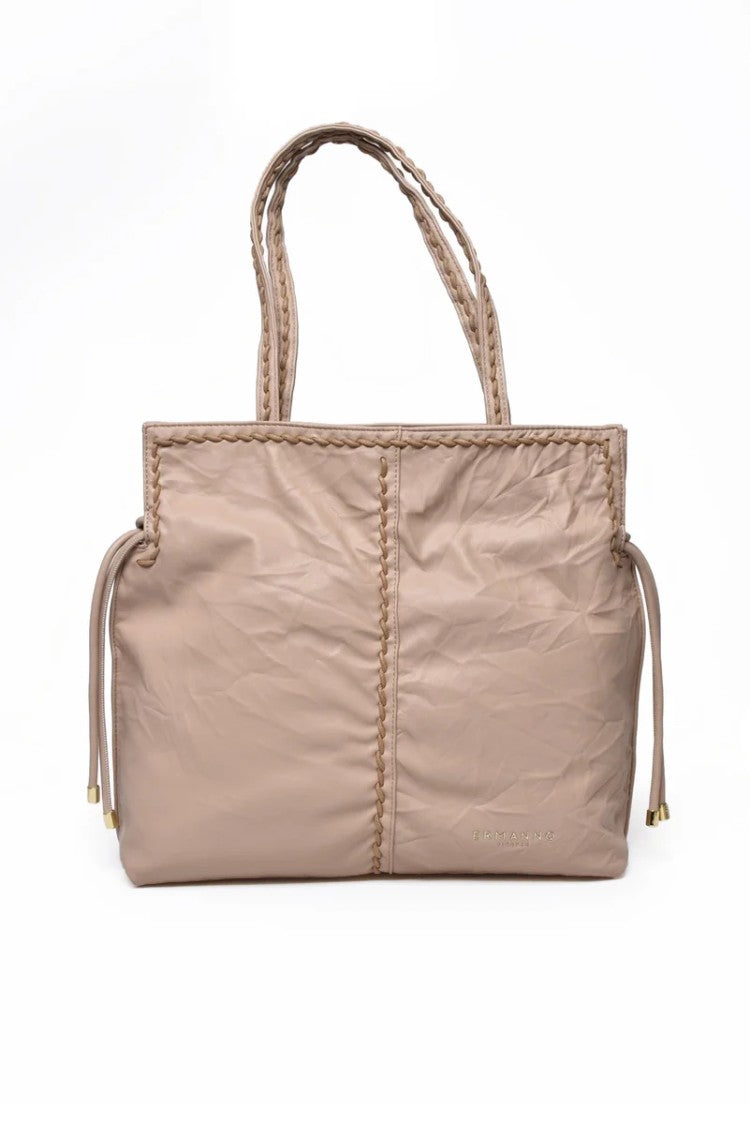 Ermanno Firenze Tanisha Tote Large - Beige