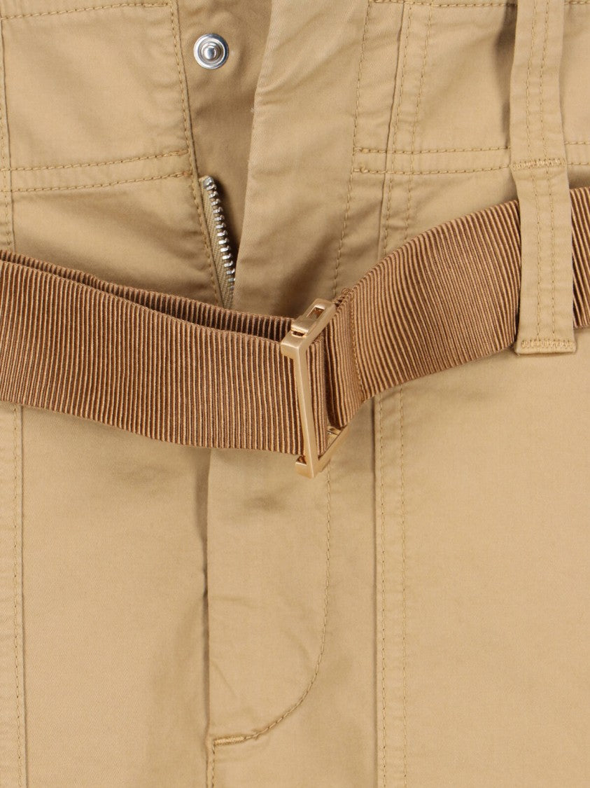 Seafarer Brown Wide Leg Cotton Pants