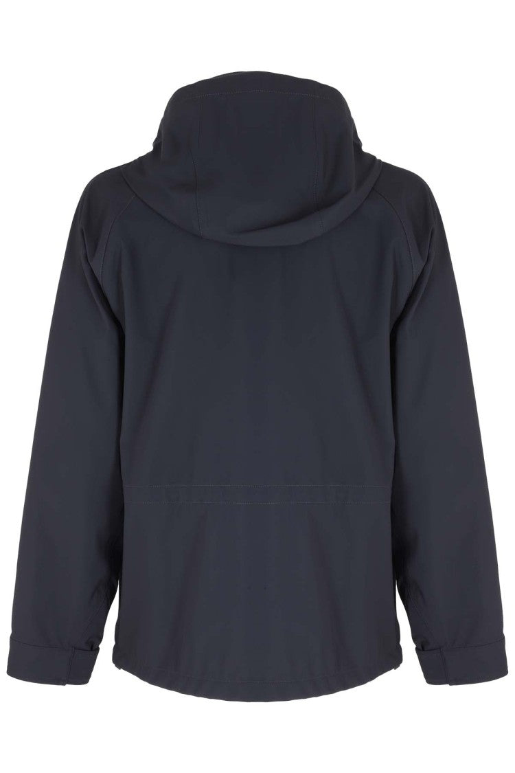 Aspesi Navy Blue Hooded Jacket