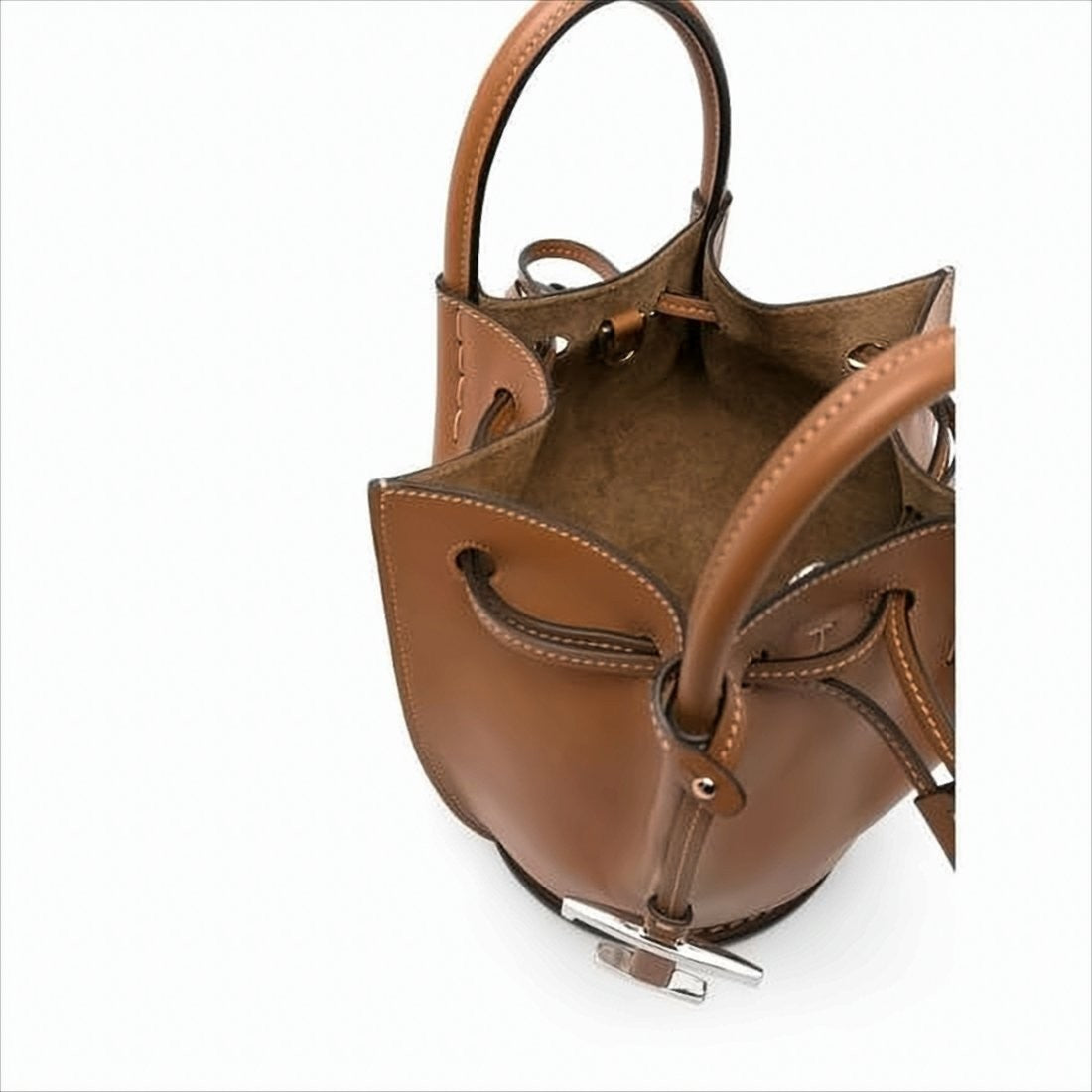 Tod's Bucket-Style Shoulder Bag With Drawstring Closure