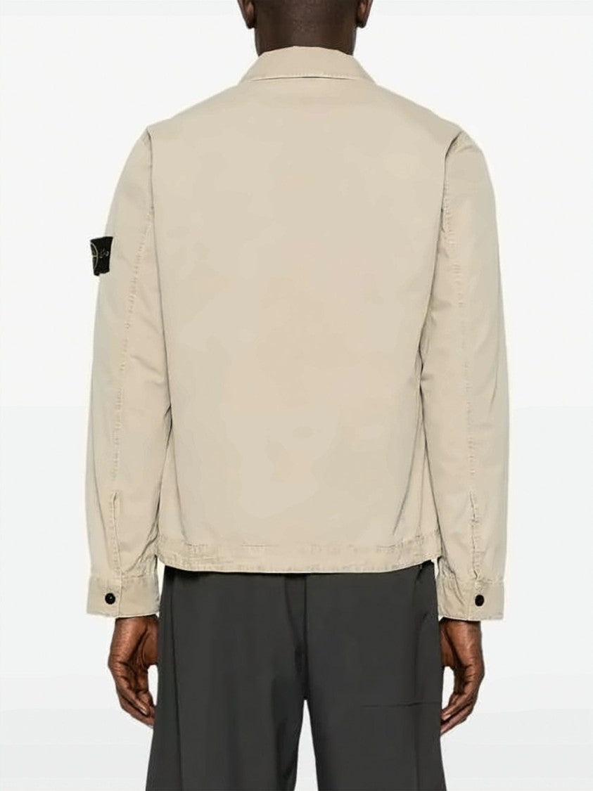 Stone Island Lightweight Zip-Up Shirt Jacket
