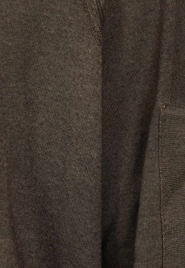 C.P. Company Merino Wool Re-Colour Crewneck Sweater With Raglan Sleeves And Digital Passport