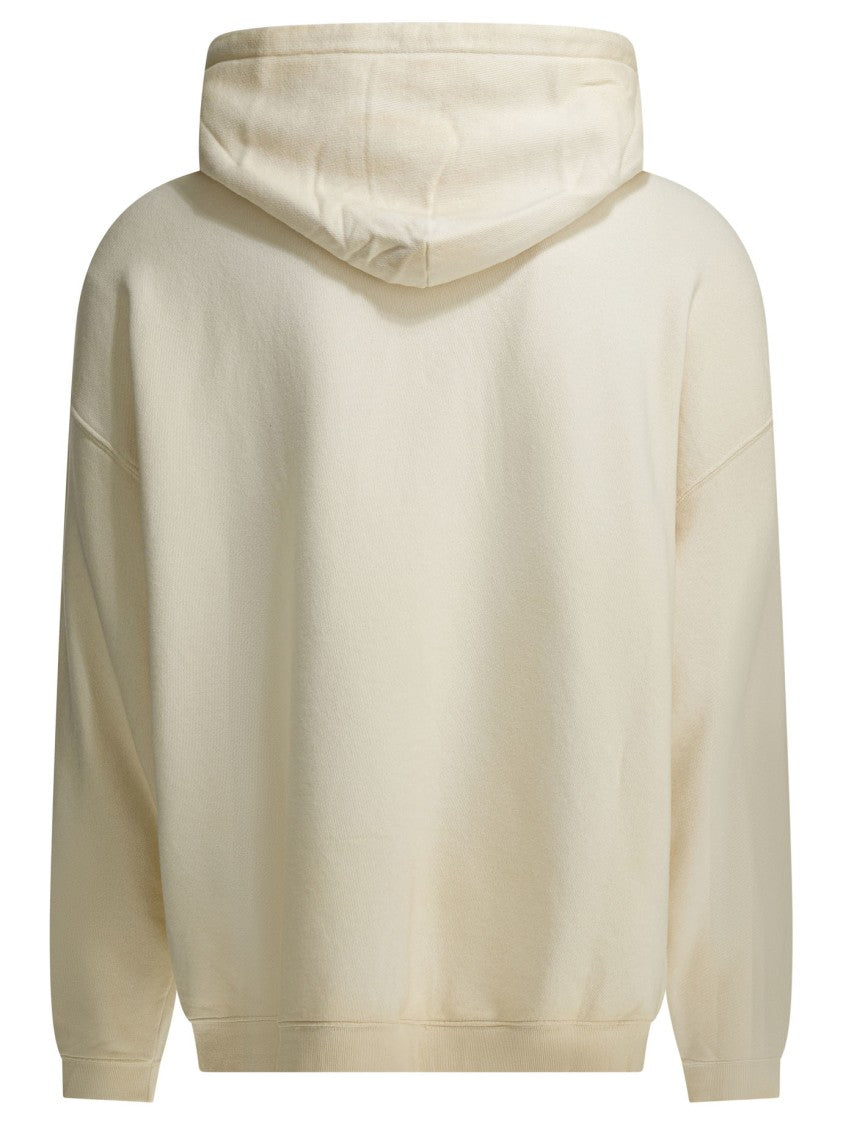 Golden Goose Cream Cotton Hoodie
