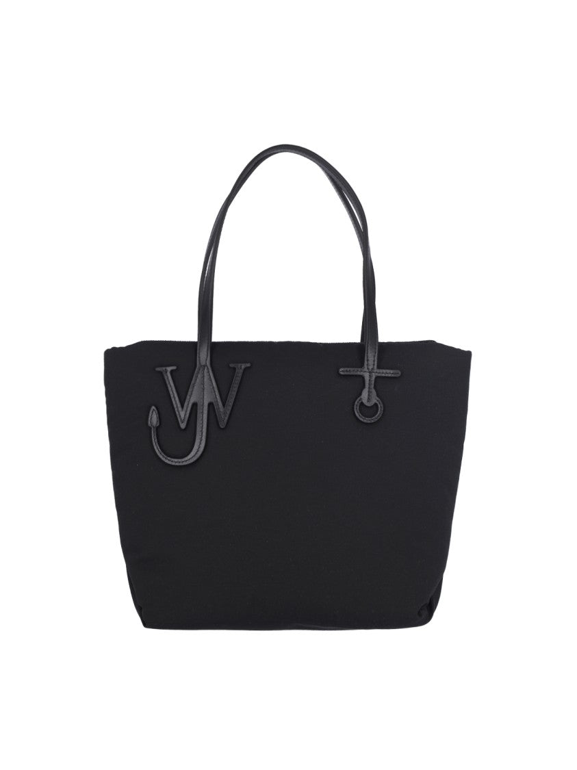 J. W. Anderson Small "Puffy Anchor" Tote Bag – Black