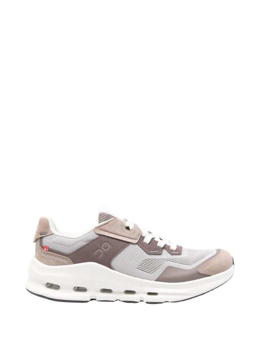 On Cloudnova Rift Layered Design Retro Fabric Sneakers