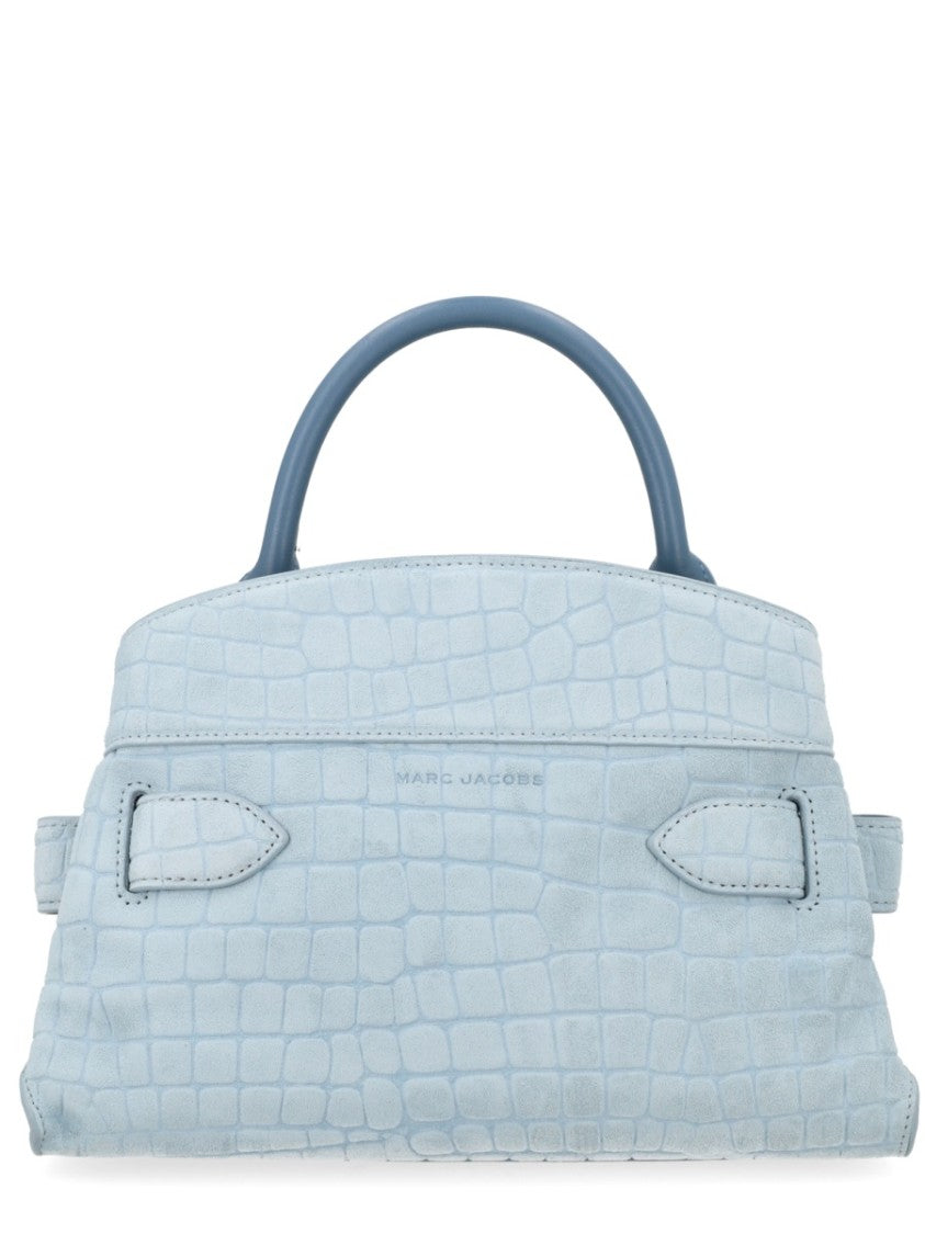 Marc Jacobs Dakota Cow Leather Crocodile Handbag