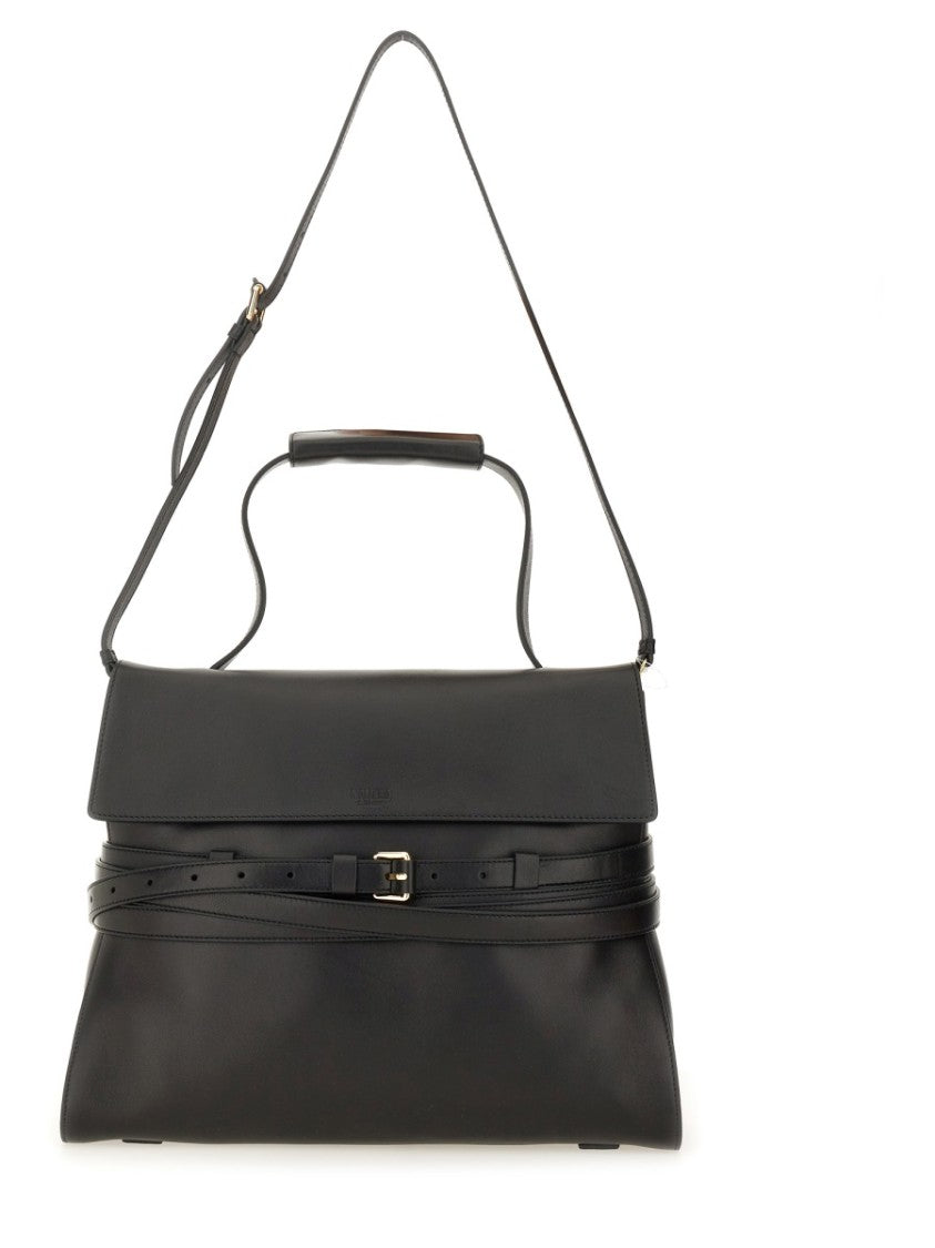 Moschino Dpp - "Tie Me" Medium Bag