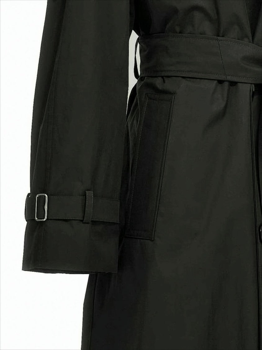 Burberry Double-Breasted Trench Coat With Tailored Waist