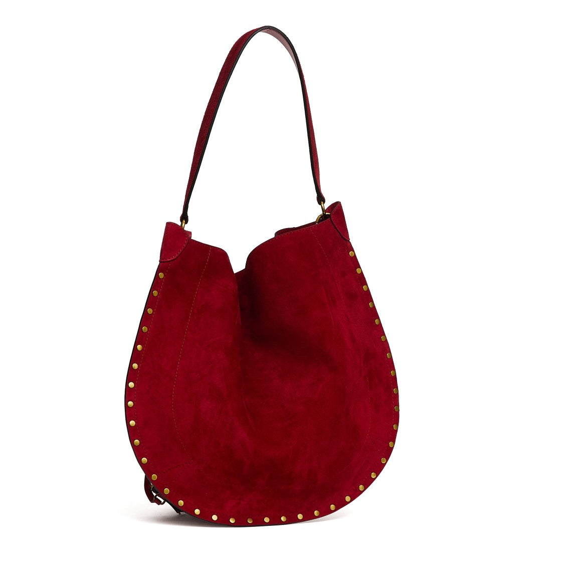 Isabel Marant Oskan Hobo Soft Calfskin Bag