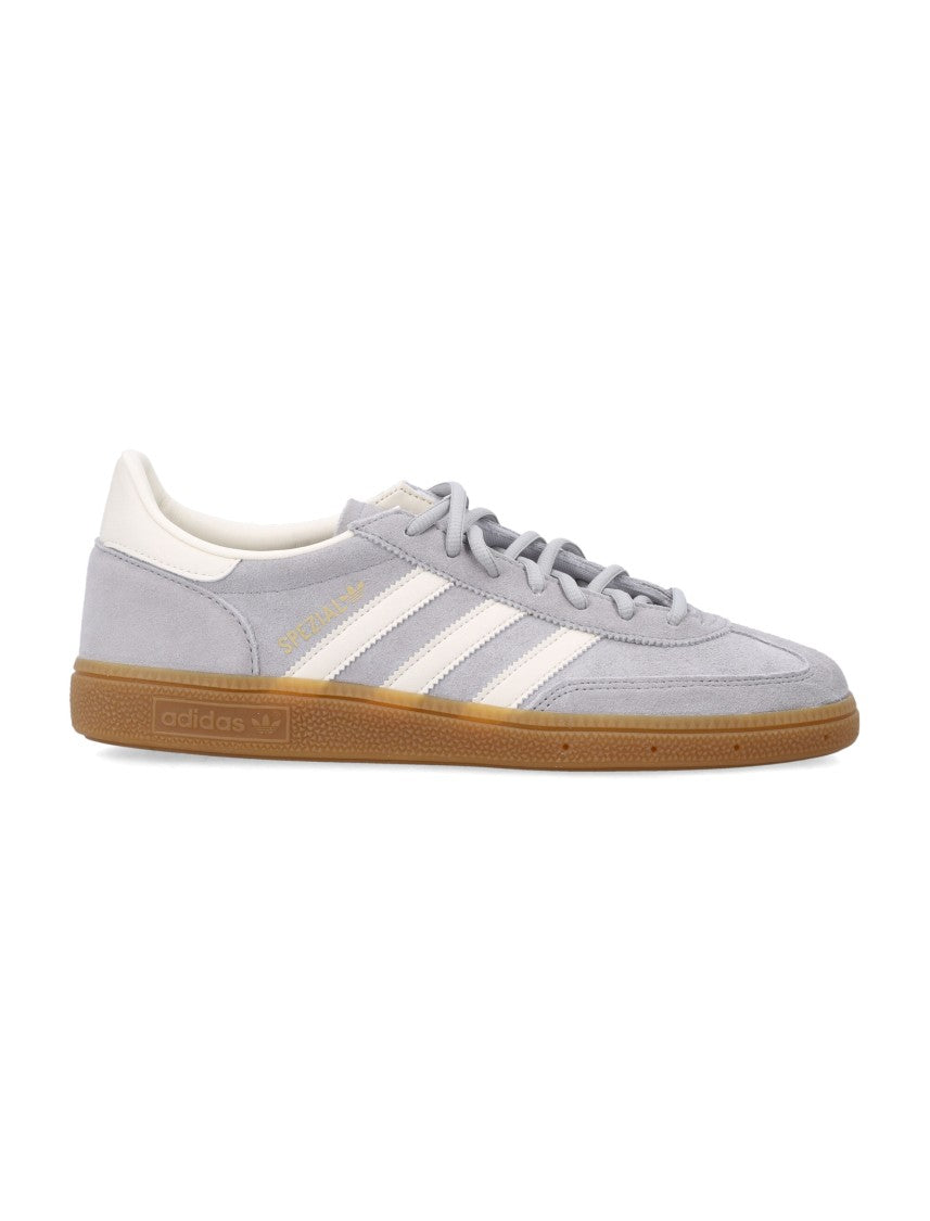 Adidas Vintage-Inspired Grey Suede Sneakers With Signature T-Toe Design