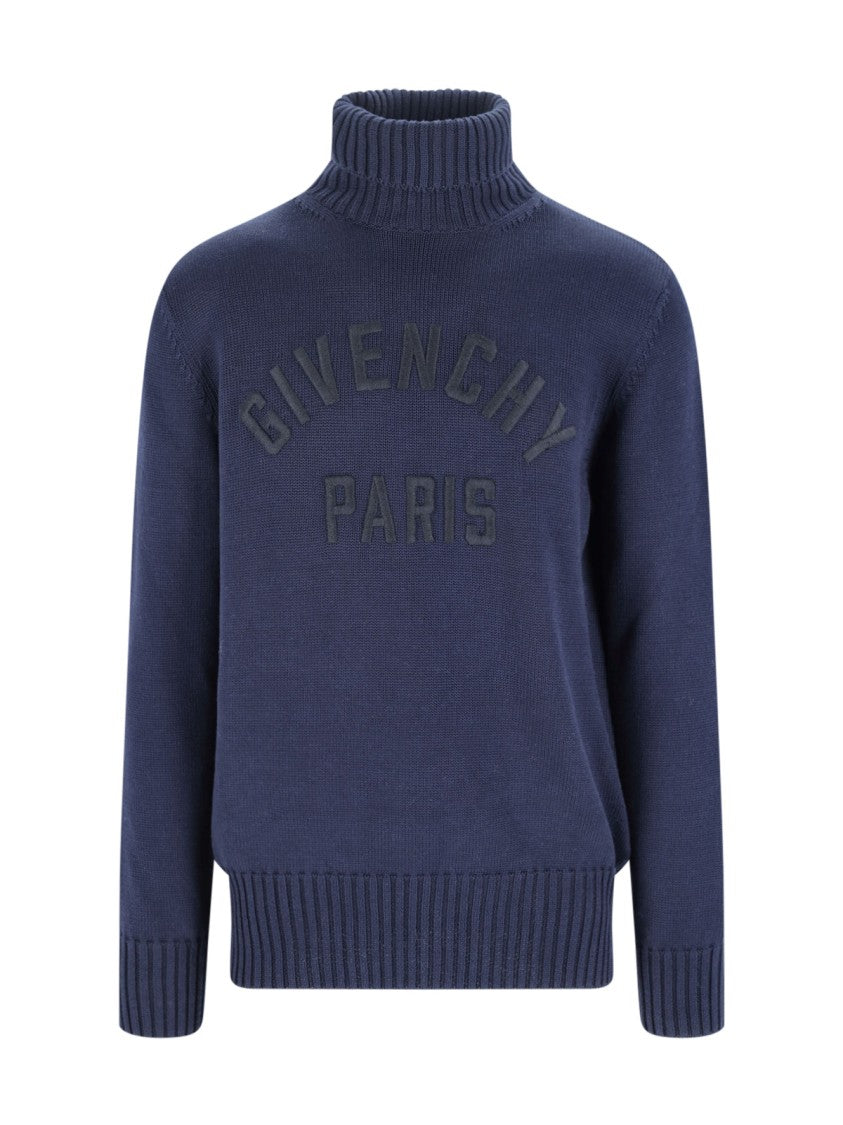 Givenchy Logo Sweater – Navy