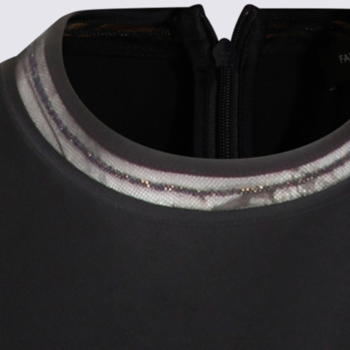 Fabiana Filippi Navy Viscose Dress
