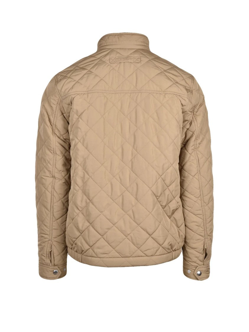 Gant Quilted Windcheater Coat With Sustainable Padding And Functional Design