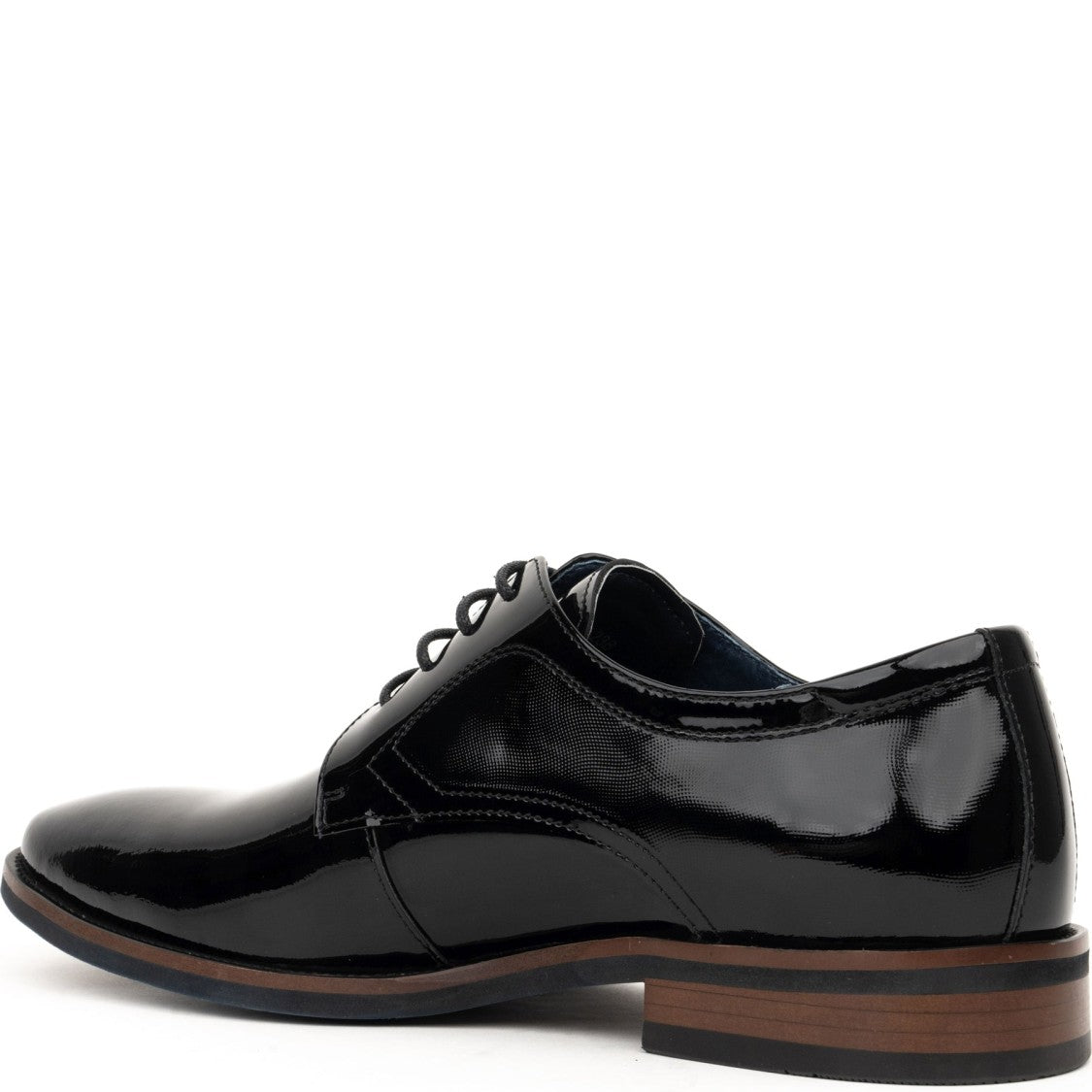 Sergio Moretti Pointed Toe Black Leather Formal Shoes