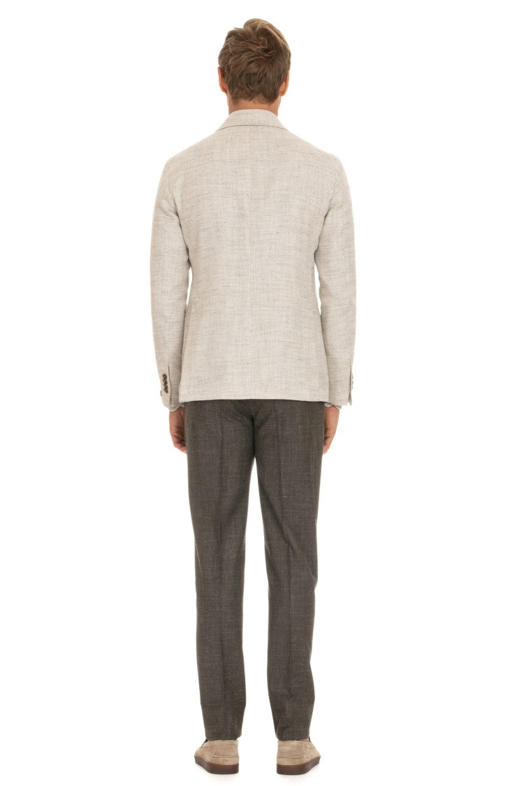 Tagliatore Silk-Linen-Cotton Montecarlo Jacket