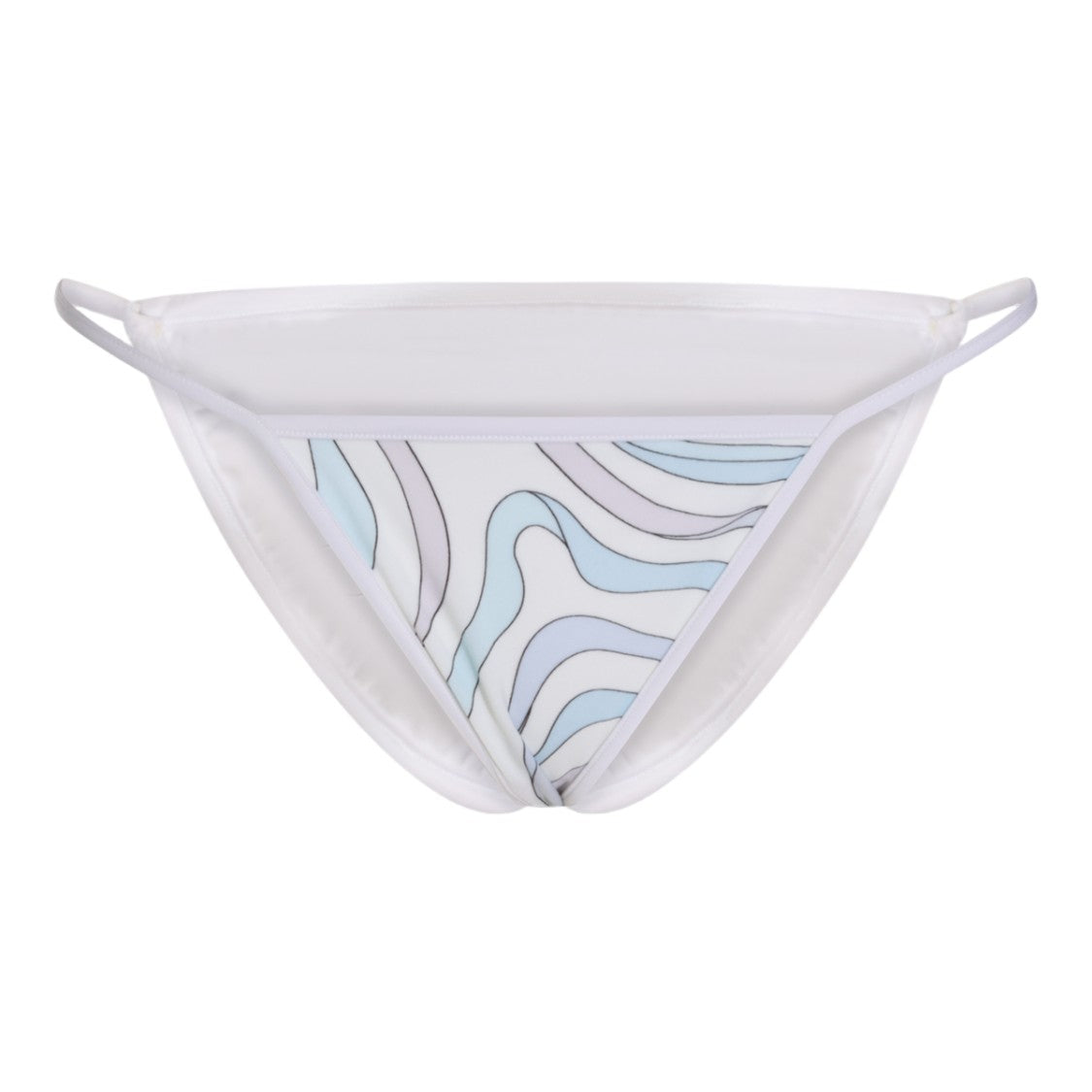 Emilio Pucci Abstract-Patterned Bikini Bottom With Minimalist Design