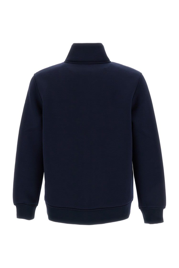 K-Way Blue Depth Finn Spacer Scuba Zip-Through Knit
