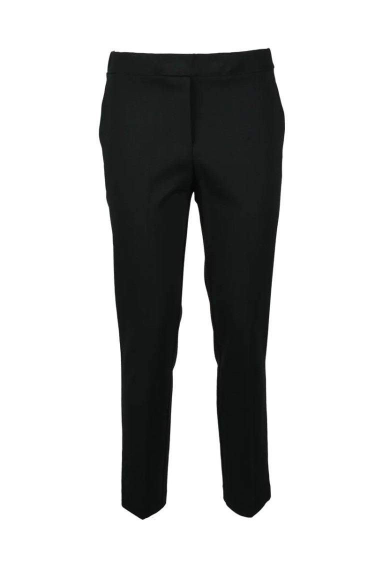 1-One 1-One Fabric Stretch Trousers - Black