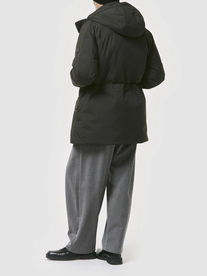 Cape Horn Padded Insulated Jacket With High Collar And Hood